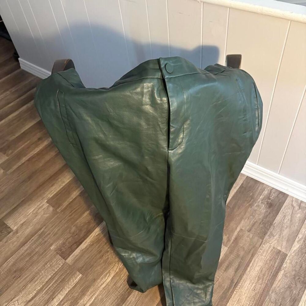 Eloquii Women's Green and Khaki Trousers